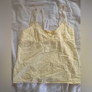 🌼 PacSun Yellow Cami Top